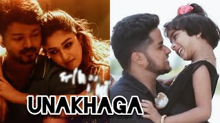 Bigil - Unakaga Cover Song Video | Thalapathy | Nayanthara |A.R. Rahman | Kalil | Arifa