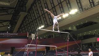 Grace McCallum - Uneven Bars - 2018 World Championships - Podium Training