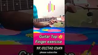 Finger Exercise Guitar Lesson For Beginners #short #shorts