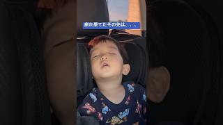 【活動限界】疲れ果てた3歳児の顔が逝ってしまった#shorts #子供 #面白動画