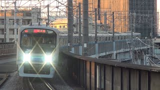 りんかい線70-000形Z2編成　浮間舟渡駅通過⑦