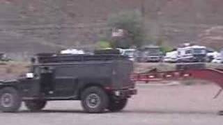 Towing Largest Trailer with an H1 Hummer