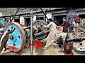 Crush plant shafat installation to jaw crushers hammer ||