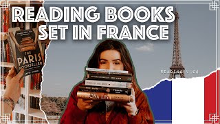 A week of reading books set in France | Reading Vlog