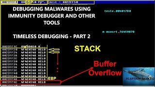 Debugging and reverse analyzing a malware With Immunity debugger-- TIMELESS DEBUGGING PART 2