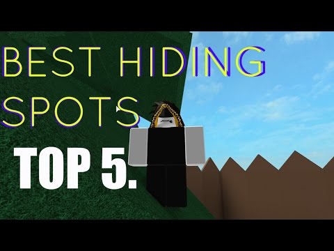 Top 5 Hide And Seek Extreme Hiding Spots Roblox Pakvim - 