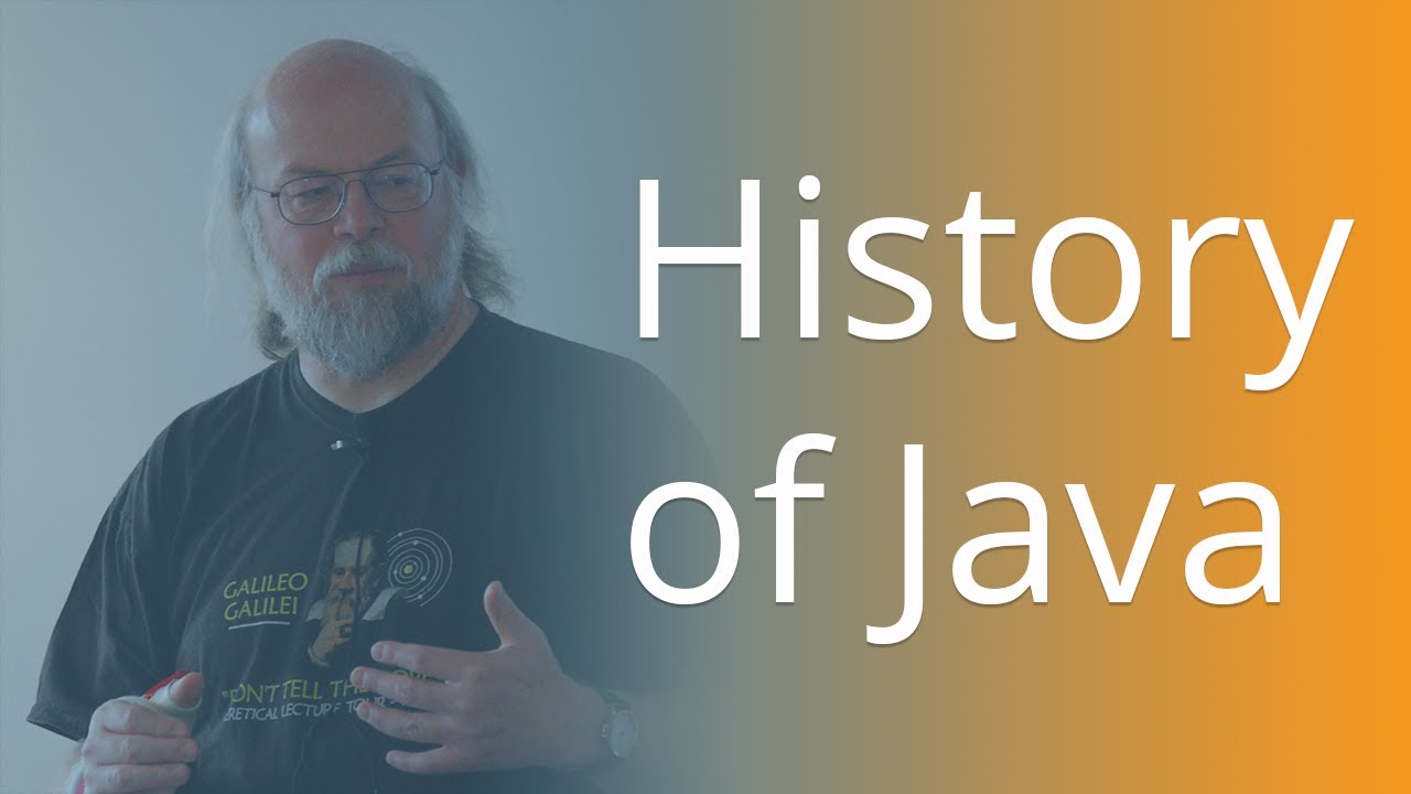 The History Of The Java Programming Language - YouTube