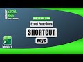 11.Excel Shortcut Keys for Functions | Work Faster in Excel Like a Pro (Complete Guide)