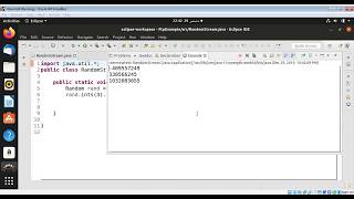 How to generate Streams of Random Numbers in Java