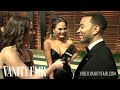 Sports Illustrated Model Chrissy Teigen & John Legend at the 2014 Vanity Fair Oscar Party