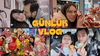 YILBAŞI ALIŞVERİŞİ (avm turu, aldığımız abur cuburlar, arabada mukbang, sana yakışmadı noel baba...)