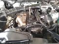 mitsubishi 4g64 2.4l i4 gasoline sirius engine idling u0026 rev engine bay view