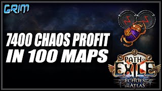 [PoE 3.13] I made 7400 Chaos Profit In 100 Low Investment maps