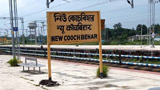 NCB, New Cooch Behar Junction railway station West Bengal, Indian Railways Video in 4k ultra HD