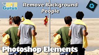 How to Remove Background People with Photoshop Elements Clone Stamp Tool