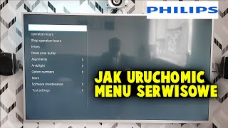 Jak Uruchomić Menu Serwisowe Na Telewizorze Philips - Sprawdź