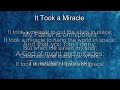 111 – It Took a Miracle