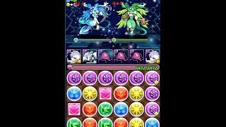 パズドラ　「ジュエルの塔　超級」　Sランクプレイ(落雷・キルアPT)