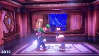 Luigi Mansion 3 : Luigi Humming in The Elevator with Professor E Gadd