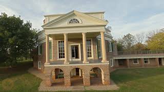 Drone Tour of Jefferson's Retreat Home