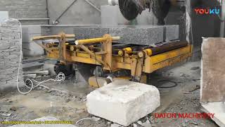 DAFON machinery curbstone cutting machine line