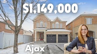 For $1,149,000 This Northeast Ajax Home Offers Exceptional Family Living!