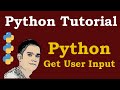 Python Tutorial -  Get User Input in Python