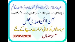 Online (Ramzan Majlis) | Part 2 | Hazrat Maulana Ibad ur Rahman Qasmi Naqshbandi DB |08-May