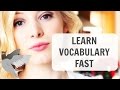 How to learn and remember vocabulary