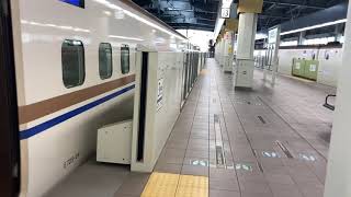 新幹線 はくたか566号E7系 車窓 金沢→糸魚川/ 北陸新幹線 金沢1356発(東京行)