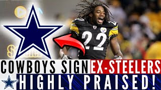 🔥URGENT NEWS! Cowboys Sign Ex-Steelers Cornerback Highly Praised! DALLAS COWBOYS NEWS!