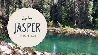 HORSESHOE LAKE. Jasper National Park, Alberta, Canada.