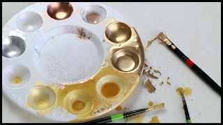 Edible Gold Paint & Edible Silver Paint | How to Make