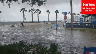 WATCH: Hurricane Idalia Causes Major Flooding In Pinellas County Florida