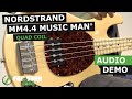 Nordstrand MM4.4 Music Man® Bass Pickup Demo