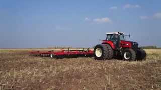 Тандемная дисковая борона TD500 12,2 м с трактором Versatile 305 (Киров)