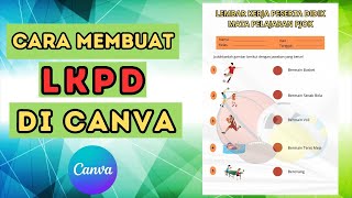 CARA MEMBUAT LKPD PJOK DI CANVA