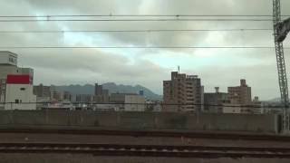 Shin-yamaguchi St.From　window in Sanyo-shinkansen.ＪＲ新山口駅近辺 山陽新幹線の車窓から179