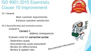 ISO 9001:2015 Essentials Part 4