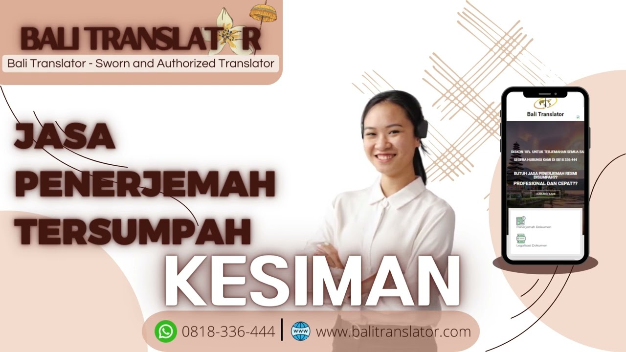 Jasa Penerjemah Tersumpah Di Kesiman - Bali Translator - Sworn And ...