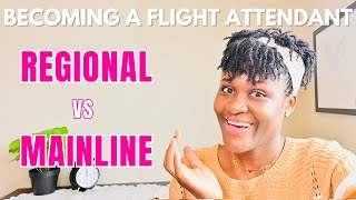 How to choose the BEST airline as a Flight Attendant | Regional Airline vs Mainline Airline