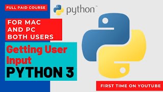 Getting User Input | Coding for Kids: Python: Learn to Code with 50 Awesome Games and Activities