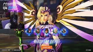 NEW Cosmic Mercy Skin - ASPEN MERCY + KIRIKO OVERWATCH 2 GAMEPLAY