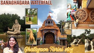 Sanaghagara Waterfall Keonjhar, Odisha🌊|| Ghata Gaon Tarini Temple Vlog || Keonjhar | Family Vlog