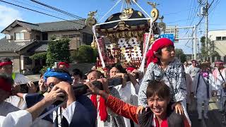 令和5年　用田八雲神社例大祭神輿渡御③