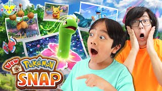 New Pokemon Snap! Let's Play Ryan Vs  Daddy