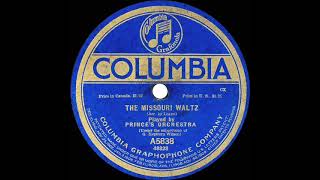 1916 Prince’s Orchestra - The Missouri Waltz