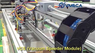 Large and Heavy Metal Sheet Vacuum Handling with VMECA VCS-series Vacuum Speeders.