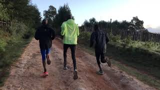 Emmanuel Rotich Keringet 30km (9000ft)altitude training