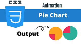 Pie Chart Animation using HTML and CSS tutorial for beginners #coding #tutorial #css